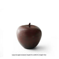 Retro Chinese ceramic apple ornament in large and small size options for desktop decoration