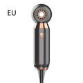 Leafless blower with foldable handle showing speed control dial and single nozzle
