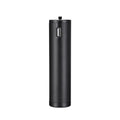 Black aluminium alloy portable power bank handle with 6800mAh capacity.