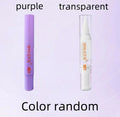 White and blue pet toothbrush pen for dog and cat dental care