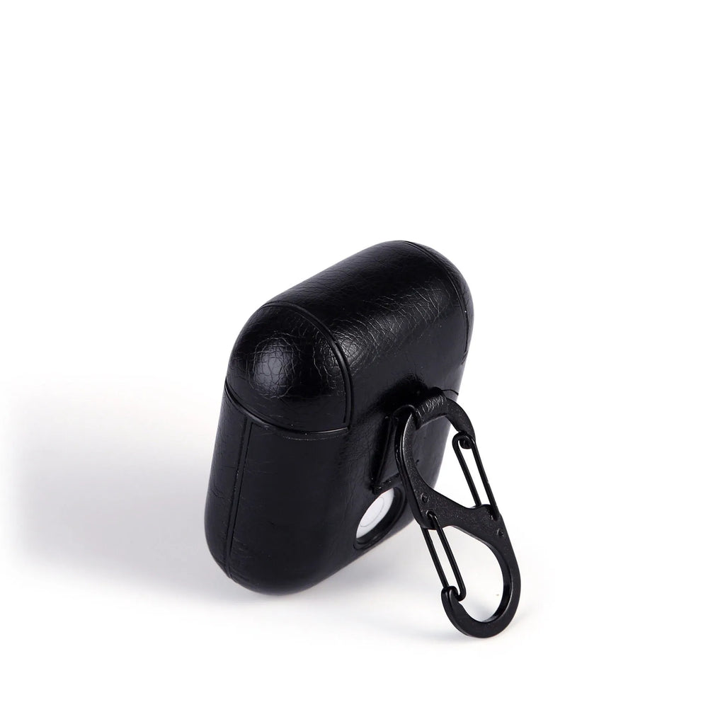 Genuine leather Bluetooth earphone charger case for Apple AirPods in multiple colours