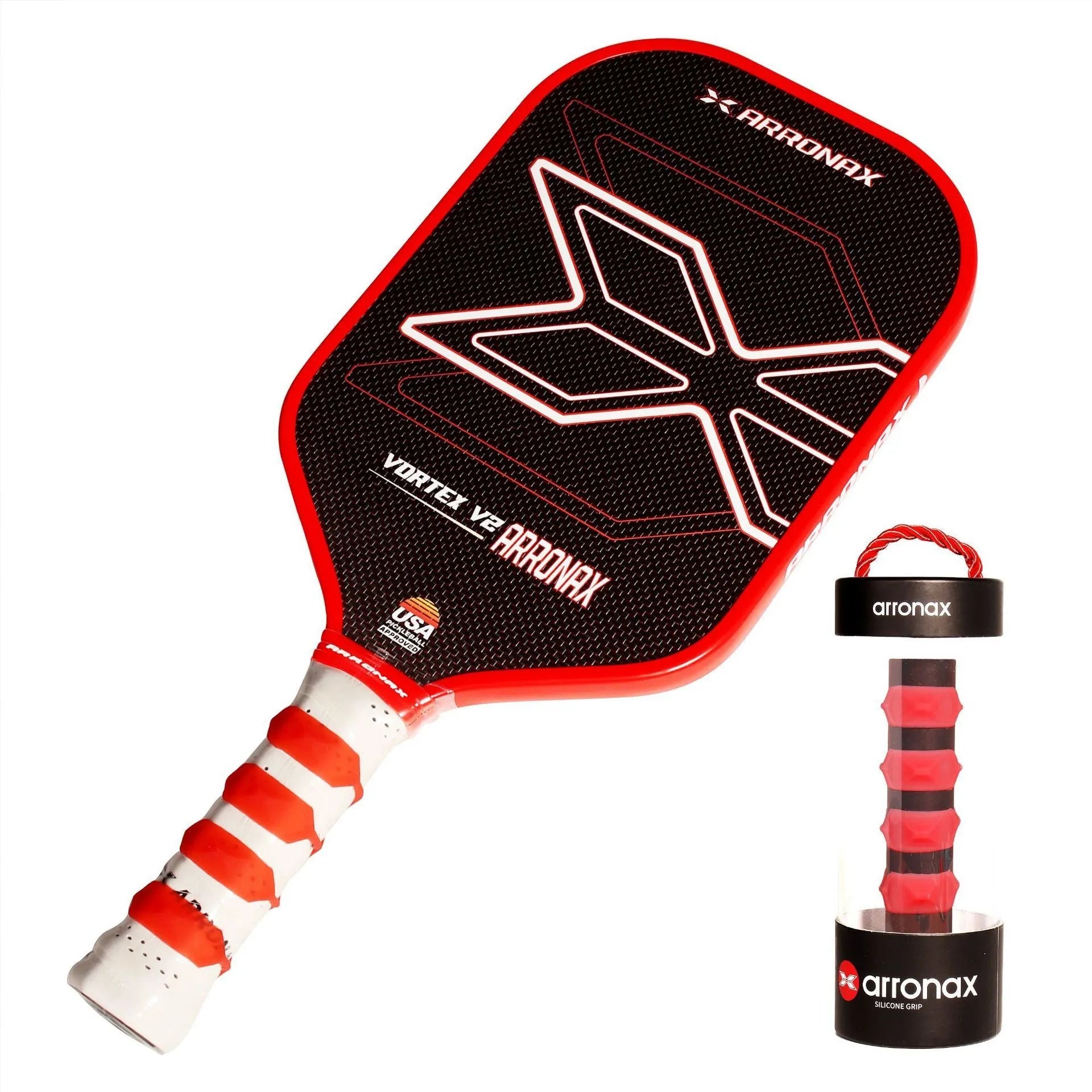 Silicone racket hand rubber buckle in seven colours measuring 17.6cm by 6.4cm