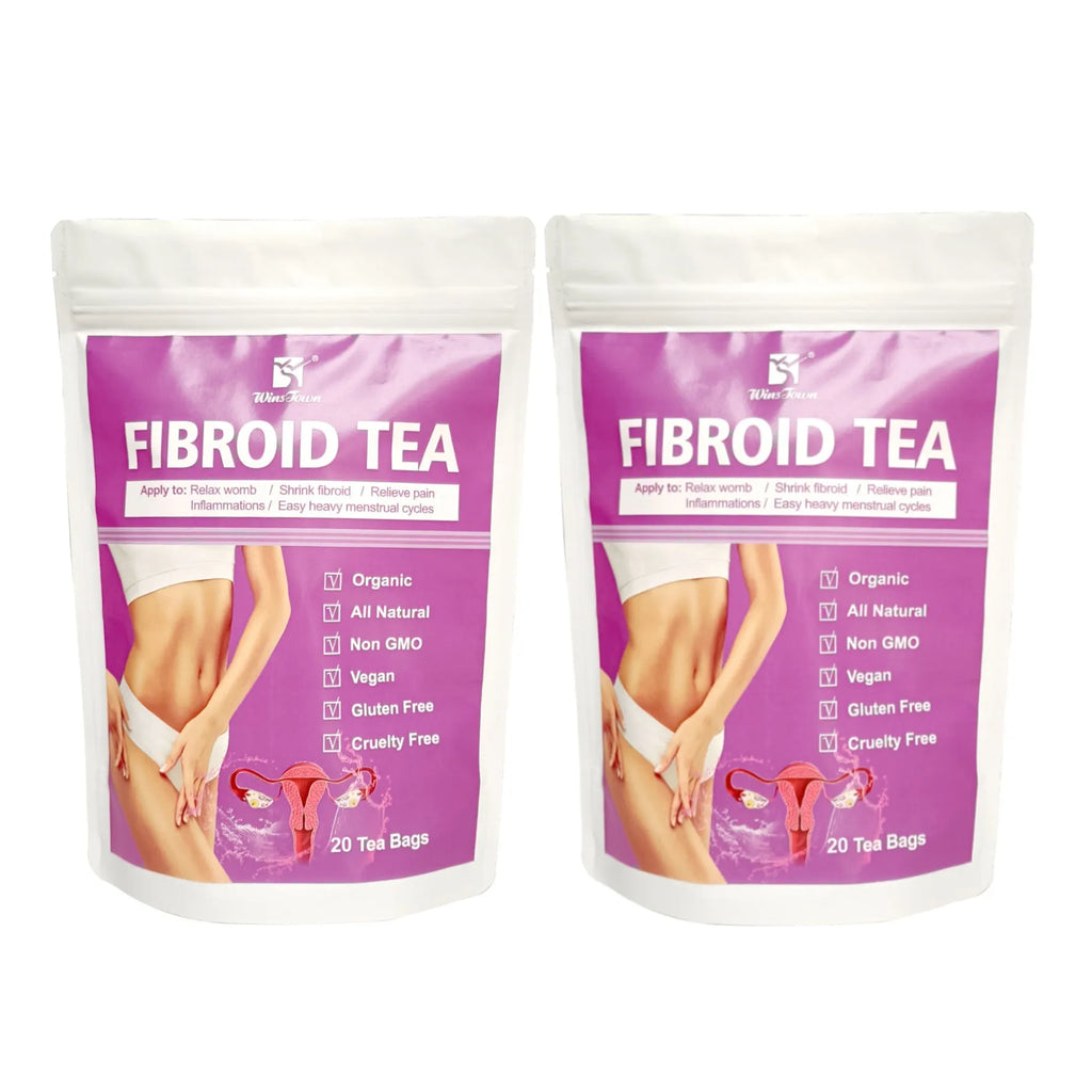C83 Winstown Fibroid Herbal Tea bag pack with cold extract labelling