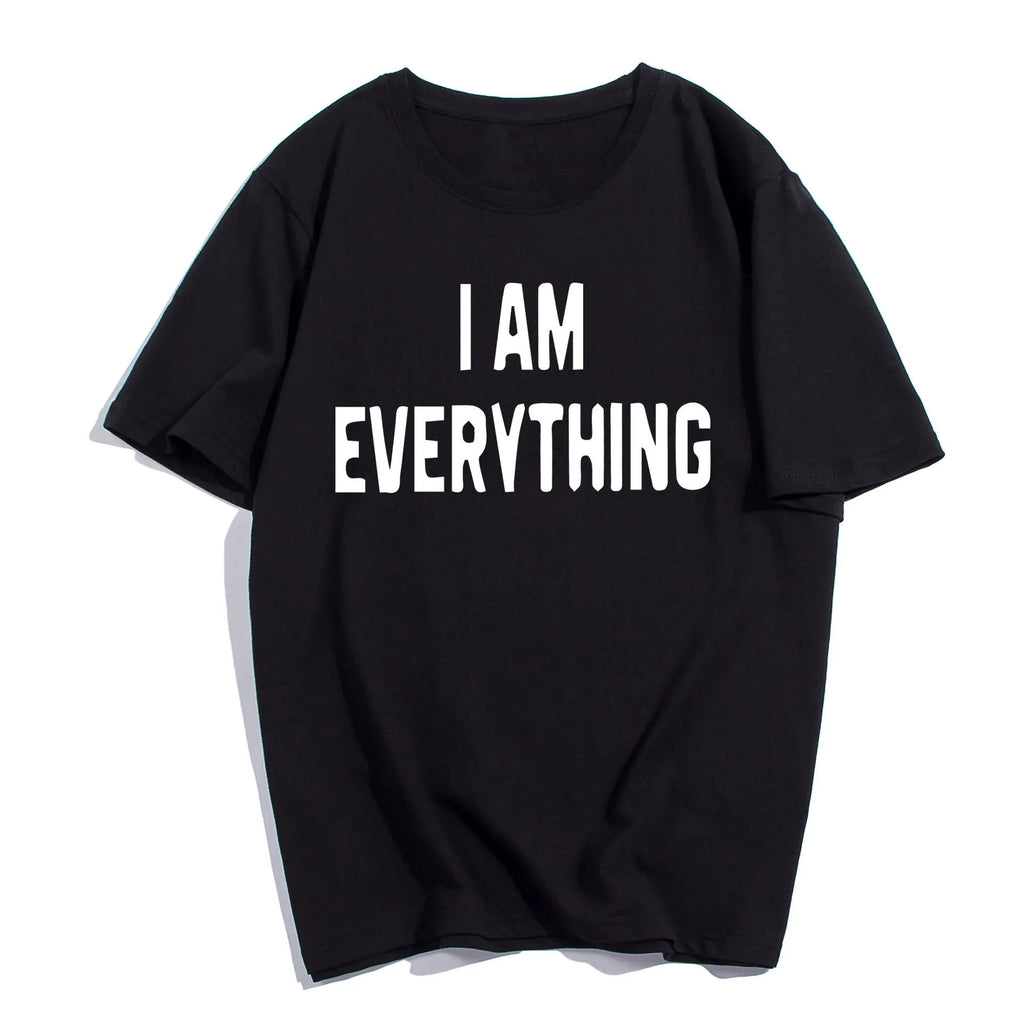 Couples wearing matching cotton short sleeve t-shirts set in black and white colour options