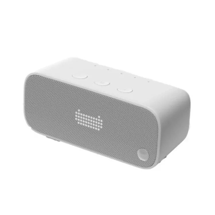 Elf Sugar Cube Artificial Intelligence Smart WiFi Speaker in blue, green, red, or white colour.