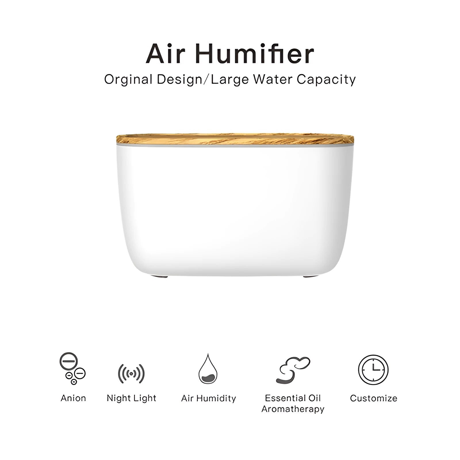 GX-22K household aromatherapy atomiser with humidifier and night light functions