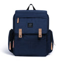 Landuo Mother large grey oxford cloth diaper backpack with changing mat.