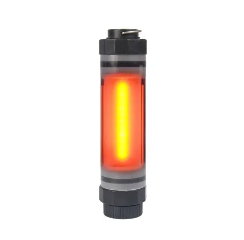Large black plastic 1000 litre garden water butt or rain barrel with a silver tap fitting.