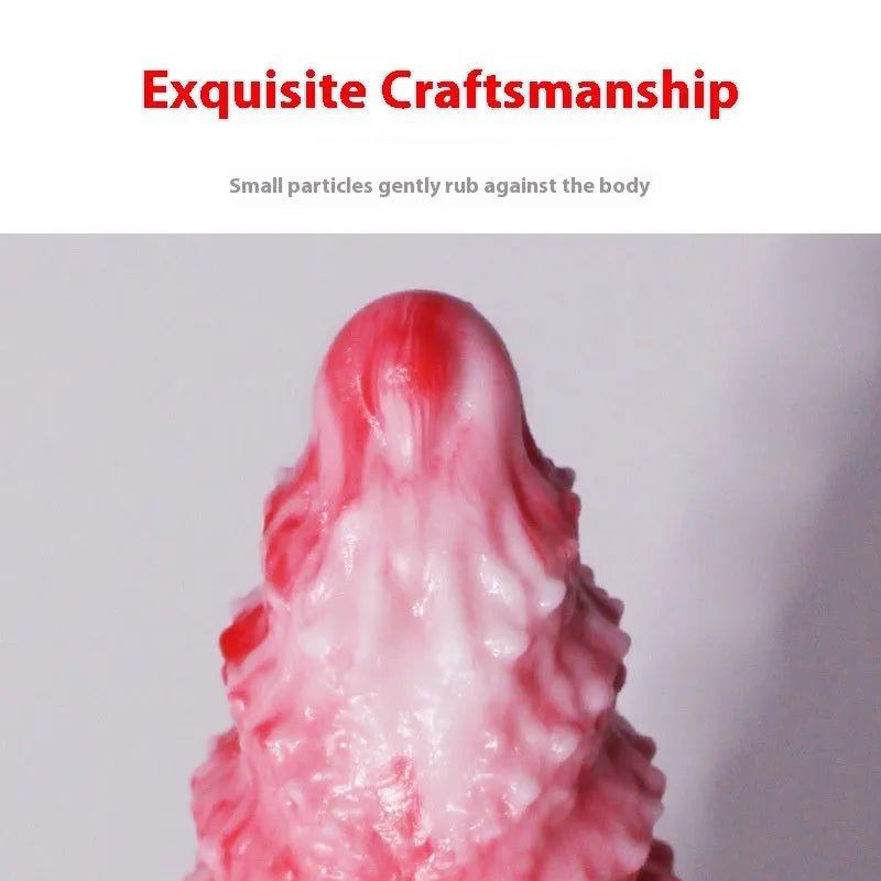 Pink platinum silicone penis-shaped masturbation device for women, showing Berserker S and M models.