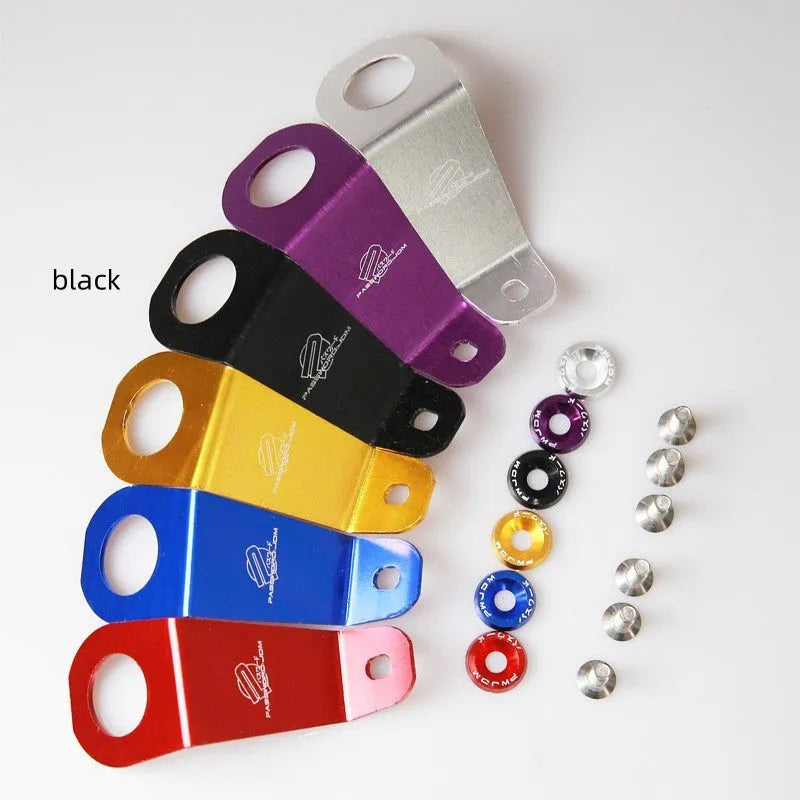 Aluminium alloy radiator mounting bracket for Honda Civic EG in multiple colour options