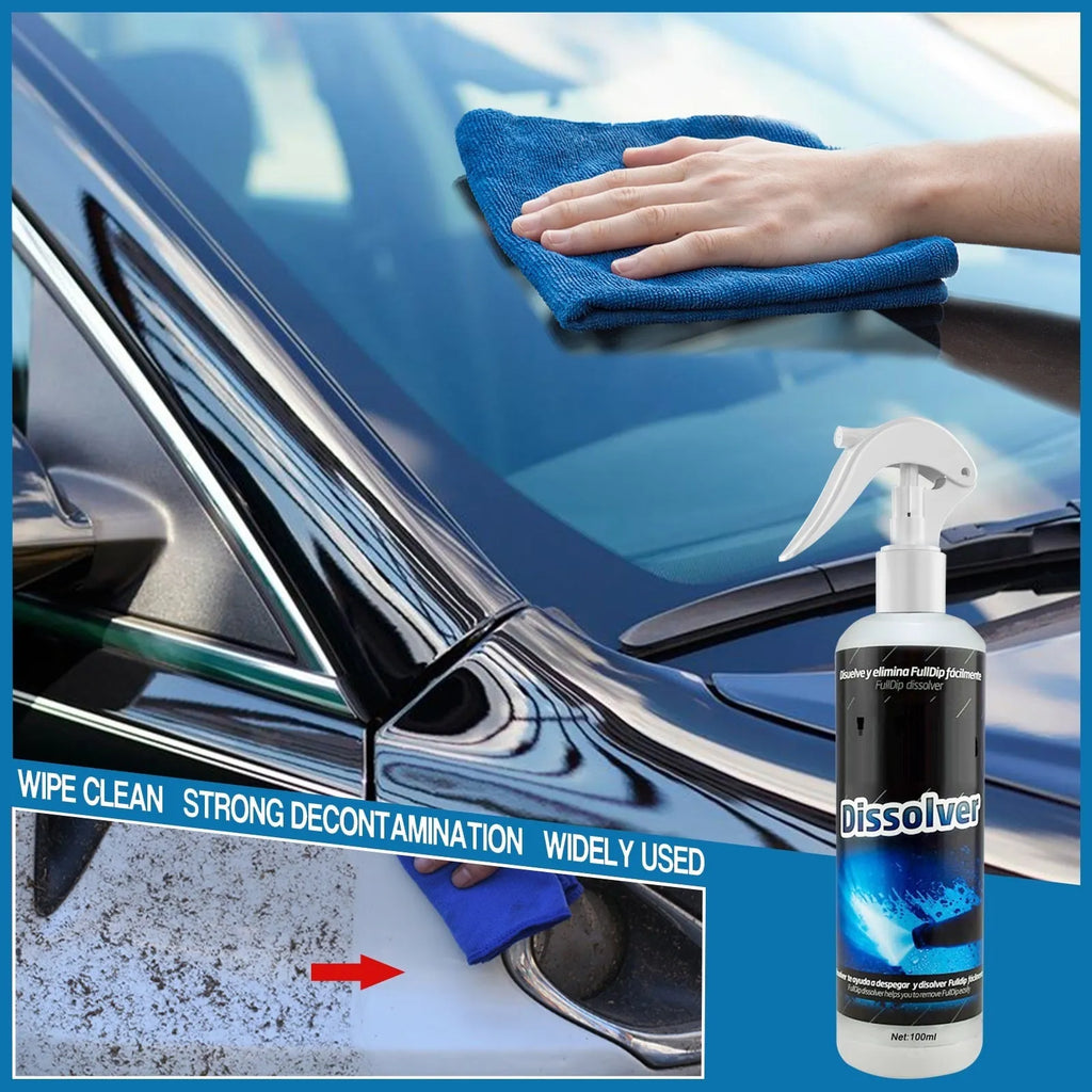 100ml car foam cleaning agent bottle for automotive interior seat stain removal