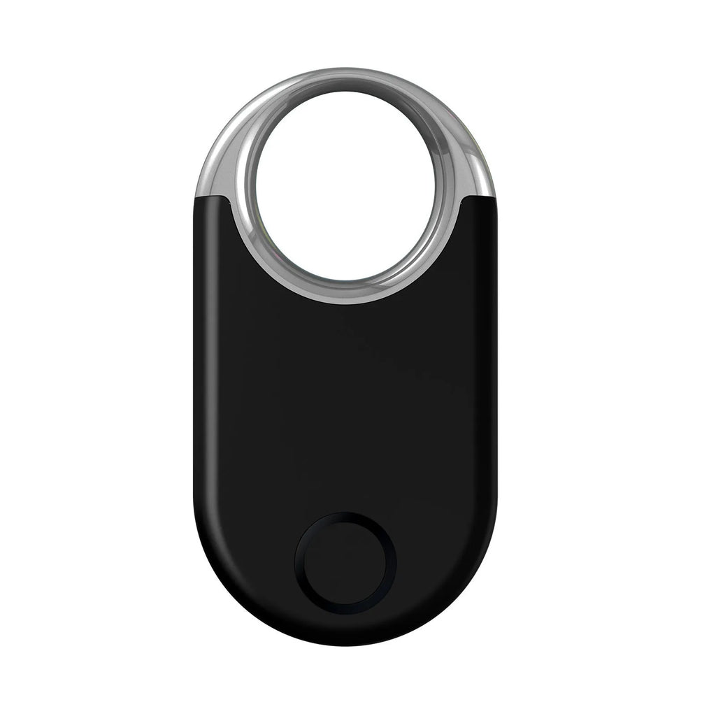 Black and white GPS anti-lost tracking device for pets and children with compact design