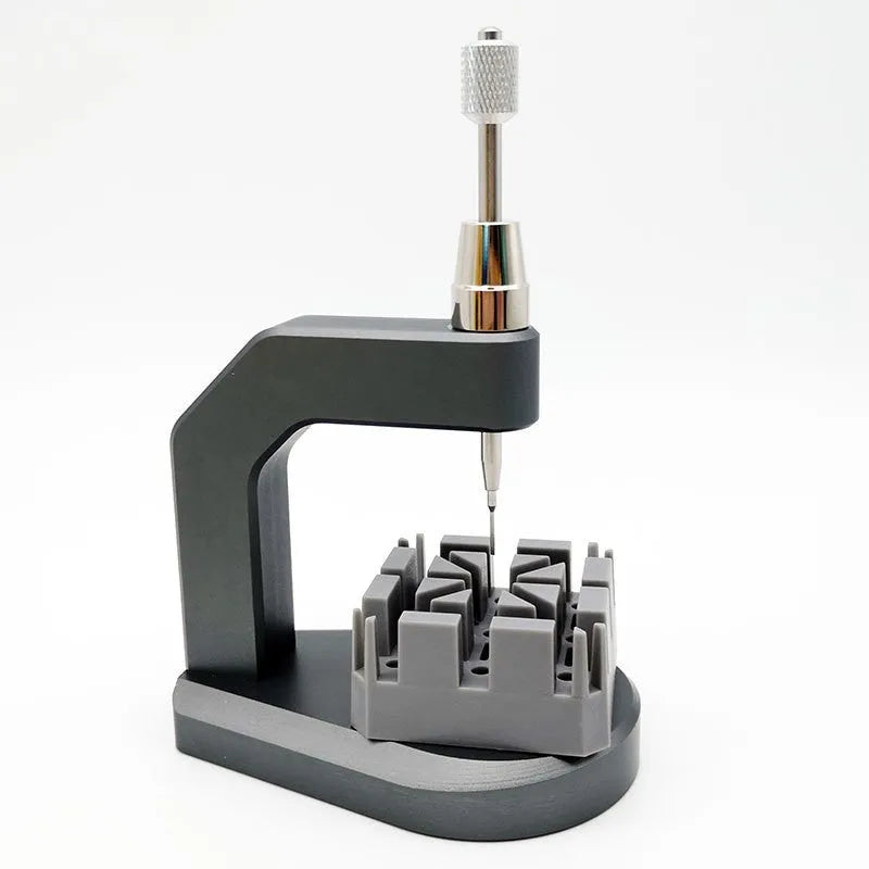Silver tool steel press strap removal tool with 0.50-1.60mm blade for watch jewellery glasses repair
