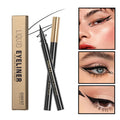 Black liquid eyeliner pen with waterproof quick-drying smudge-resistant formula
