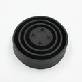 Silicone car headlight dust cover with IP68 waterproof rating in closed and open style options