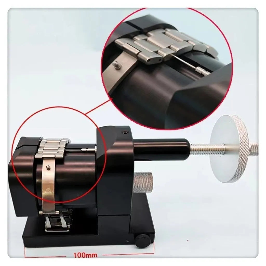Watch strap removal tool set with 12 alloy steel pieces for professional watch repair