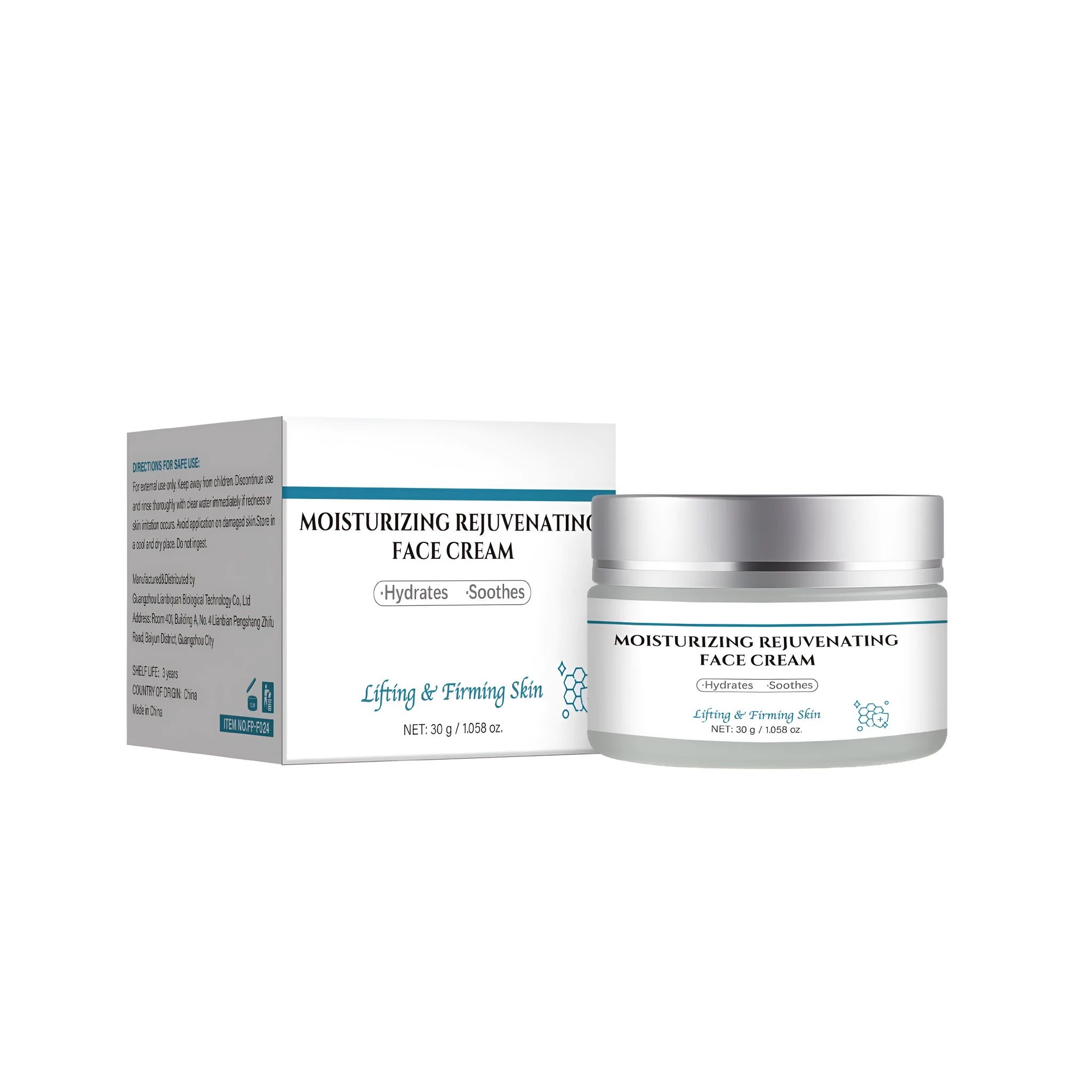 30g tube of FP F024 anti-ageing face cream for wrinkle reduction