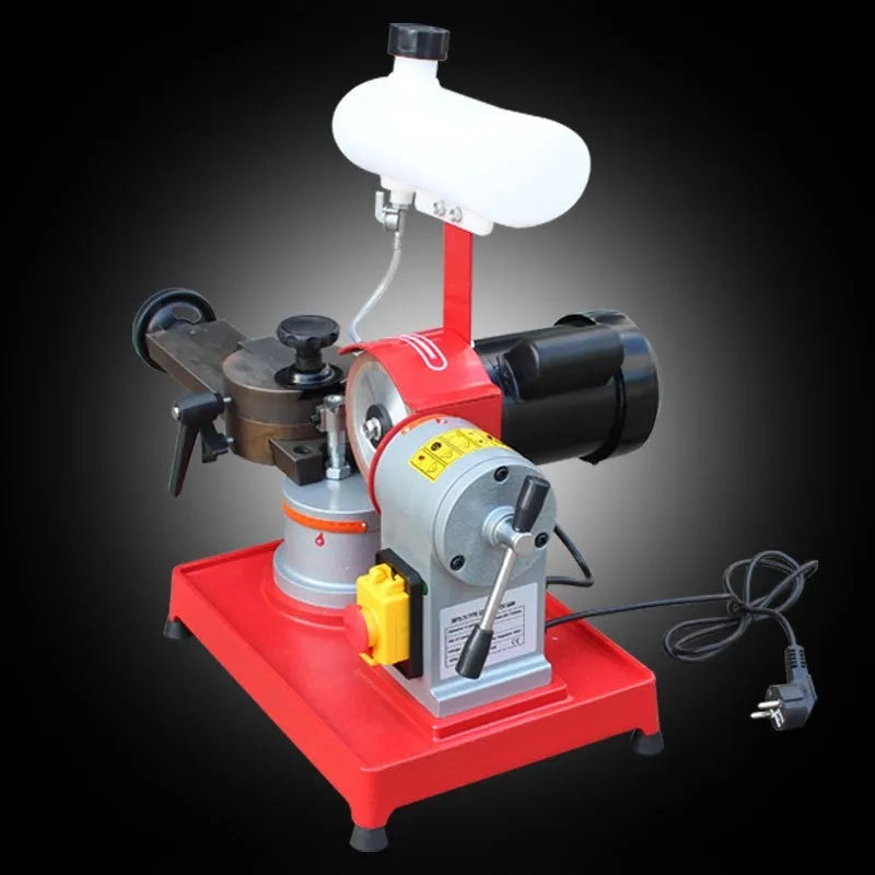 Xiao Mowang manual sharpedge grinding machine for alloy circular saw blades on workbench
