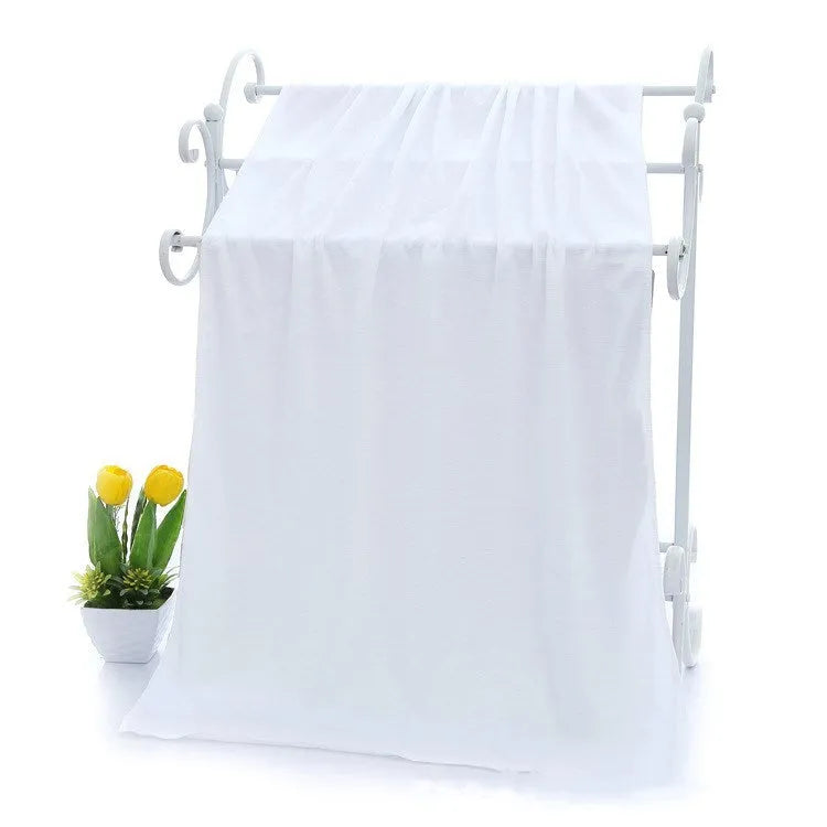 Absorbent microfiber bath towel 70x140cm in Dark Blue colour for daily bath use