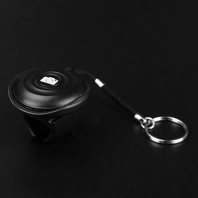 Black Snap Bluetooth remote control for wireless selfies and camera triggering
