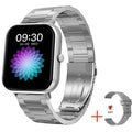 ZL54C smart watch with AMOLED touch screen showing heart rate and blood oxygen readings