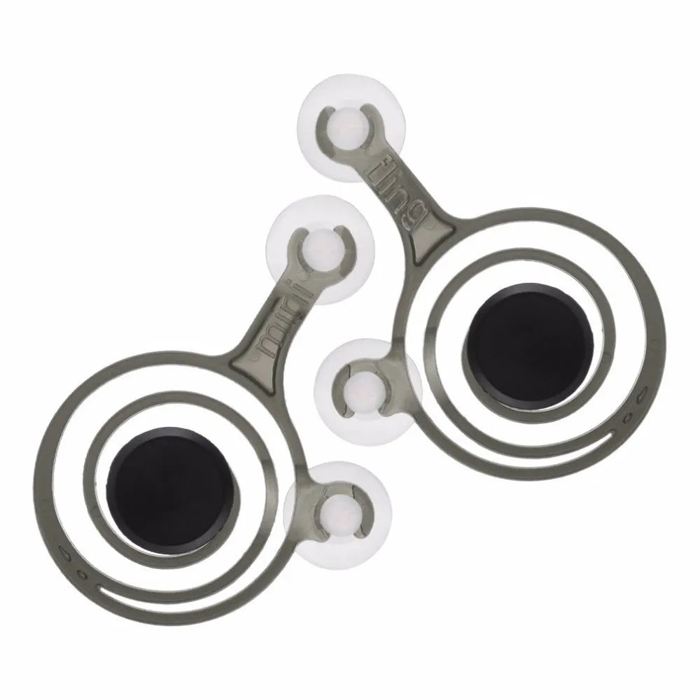 Universal smartphone joystick pair for mobile gaming on touch screen devices