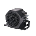 Black GQ-208A 12-80V reversing horn with 105dB output for vehicle safety