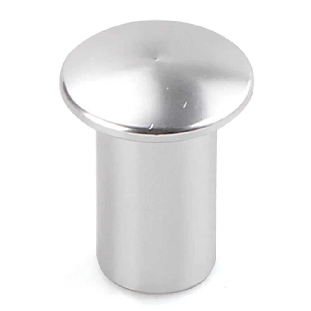 Aluminium alloy handbrake button cap for car modification in multiple colours.