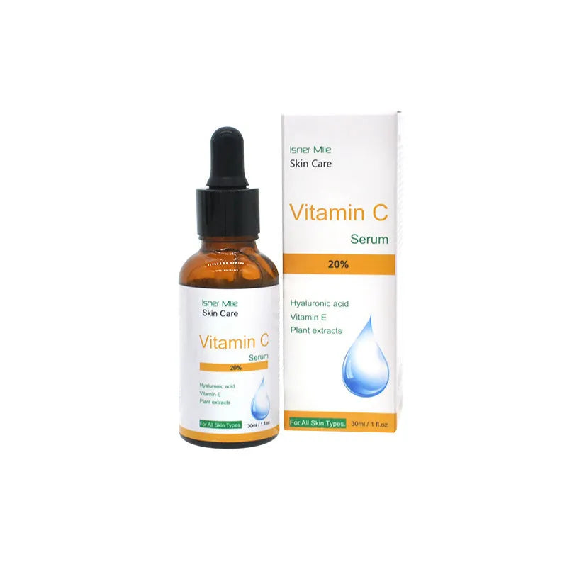 30ml Vitamin C serum bottle for brightening uneven skin tone and dullness