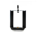 Black plastic U clip universal car mobile phone holder for windscreen or dashboard mounting.