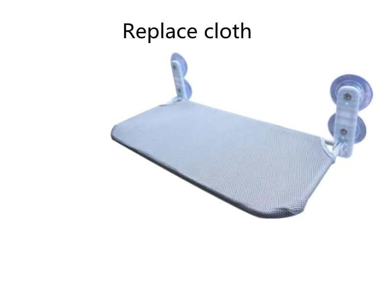 Stainless steel framed cat hammock with suction cups attached to a window, shown in grey plush fabric.
