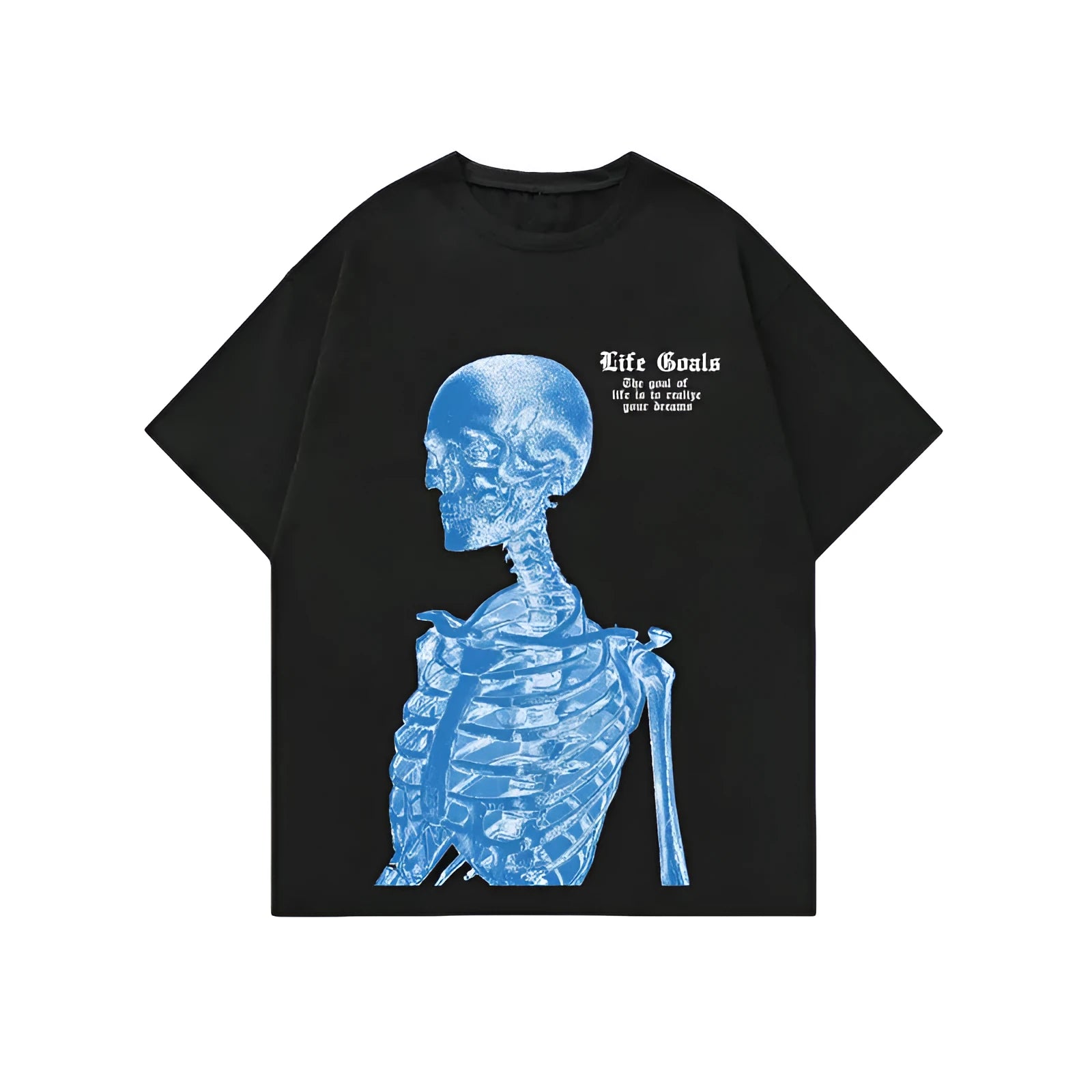 Men's grey printed short-sleeved sports T-shirt showing digital print design on flat mop cloth fabric