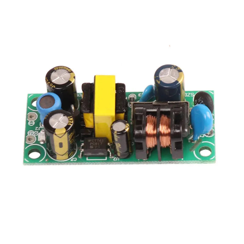 YS-U5S switching power supply module with metal housing for AC to DC conversion.