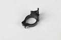 Black aluminium vehicle clamp ring with steel frame showing 28.6mm diameter