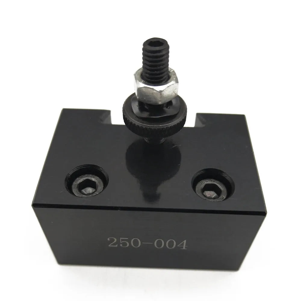 Machifit 250-000 hardened steel quick change tool post with holders for woodworking lathe