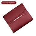 Leather car tissue box mounted on car sun visor with elastic band button fastening