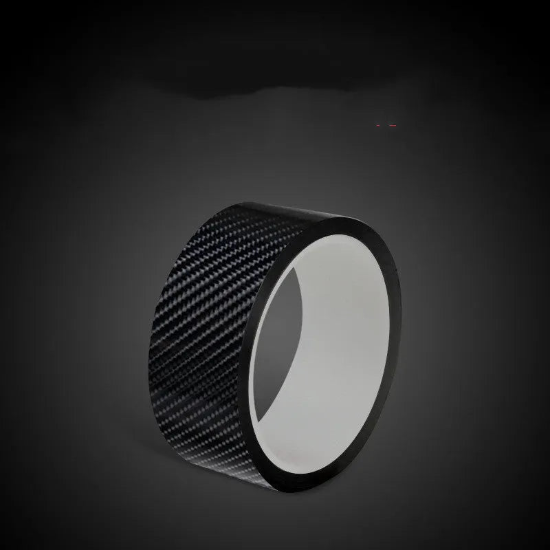 General Car Door Sill Strip Anti-Stepping Bumper Film in Carbon Fiber 5D Style Protective Anti-Collision Film for Vehicle Door Edge 3cm 5cm 7cm 10cm Width Options Multiple Lengths 3m 5m 10m Self-Adhesive Universal Fit Protective Trim