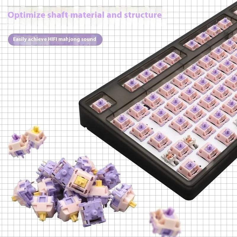 Single MMD Princess linear mechanical keyboard switch for custom builds
