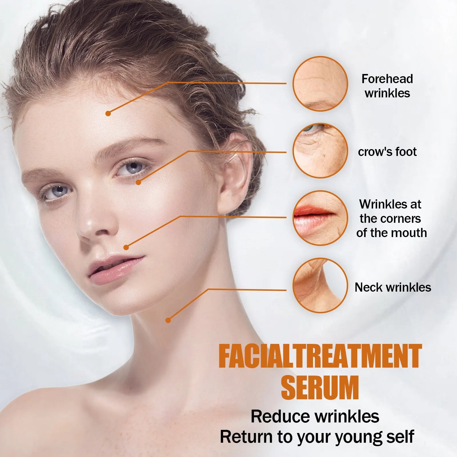 30ml Retinol Anti-Wrinkle Essence Spray in box for fine lines and skin elasticity