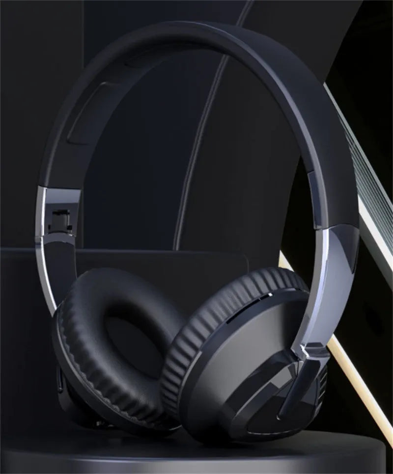 H3 Wireless Over-Ear Headset in black showing all-inclusive ear cups and multi-function buttons.