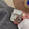 Silicone protective sleeve for AirPods charging case in Planet Mirror colour