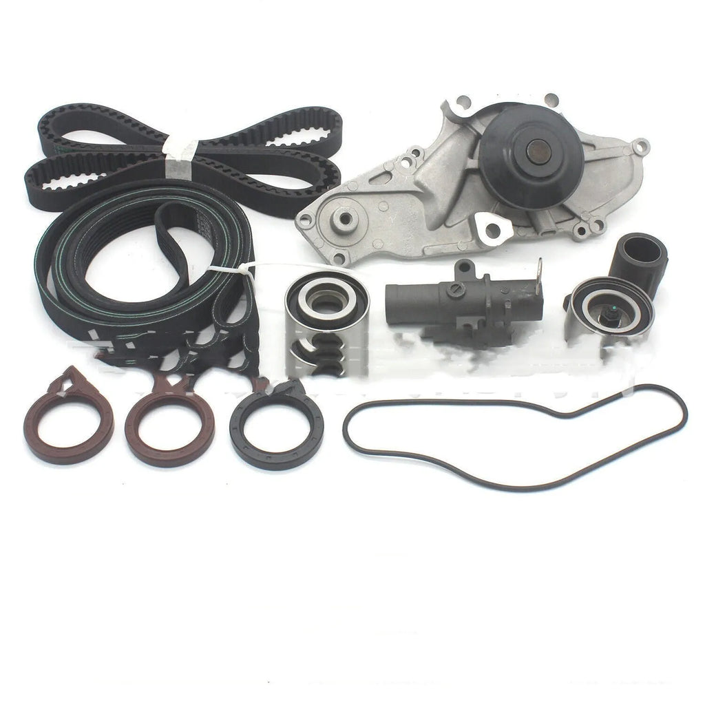 Metal belt-driven water pump assembly kit with 28x18x16mm dimensions