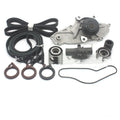 Metal belt-driven water pump assembly kit with 28x18x16mm dimensions