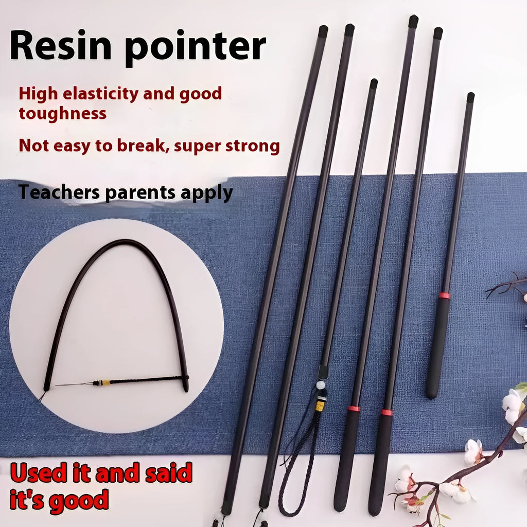 Solid resin measuring tape replacement pointer tool for sewing and tailoring.
