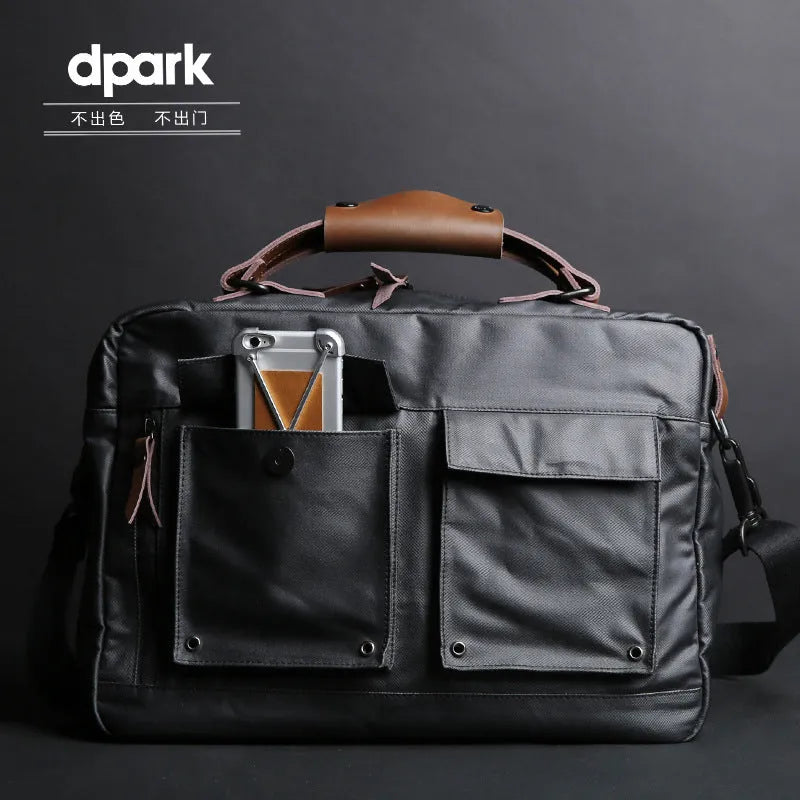 Dpark single shoulder laptop bag for 14/15 inch Lenovo computers in business handbag style