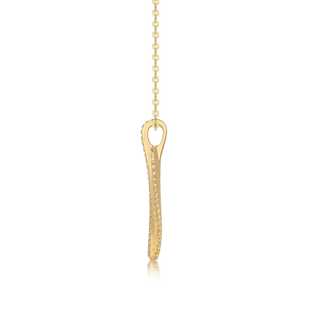 S925 silver moissanite gold leaf pendant necklace with snake chain and adjustable 40+5 cm length