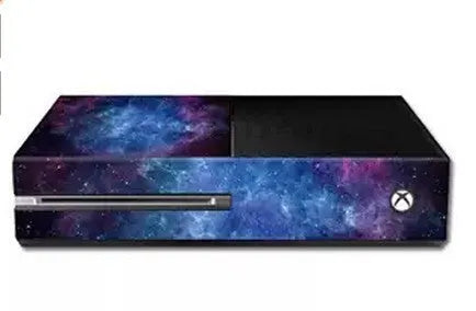 Blue matte film skin sticker set for Xbox One console protection and decoration