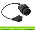 BMW OBD2 diagnostic adapter cable converting 20-pin to 16-pin connector for vehicle scan tools