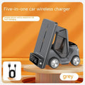 15W three-in-one wireless charging stand for smartphones in four colour options