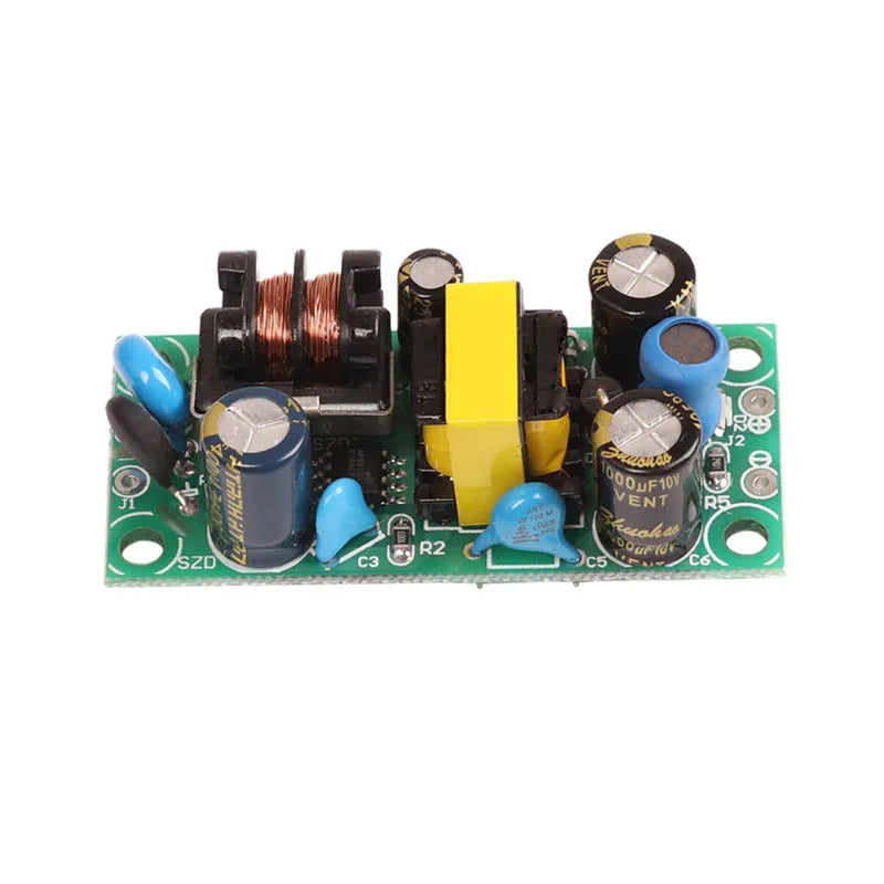 YS-U5S switching power supply module with metal housing for AC to DC conversion.